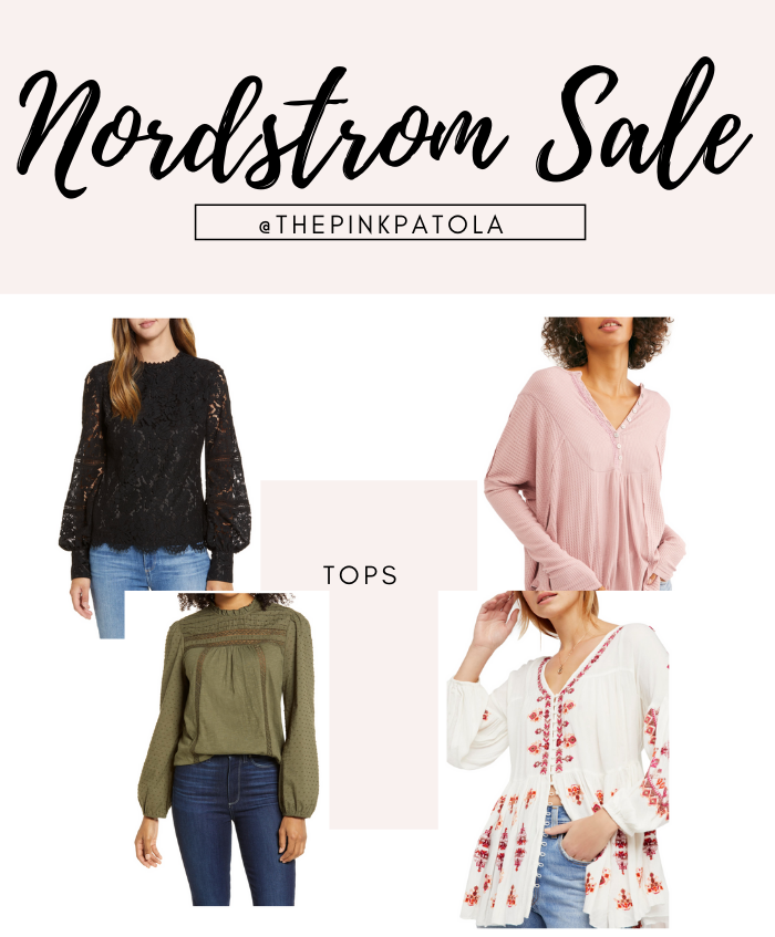 The Pink Patola, Top US Blog, Nordstrom Sale Picks featuring Free People, Halogen, and Rachel Parcell | Nsale2020 | N Sale 2020 | N Sale Tops | Summer/Fall Tops