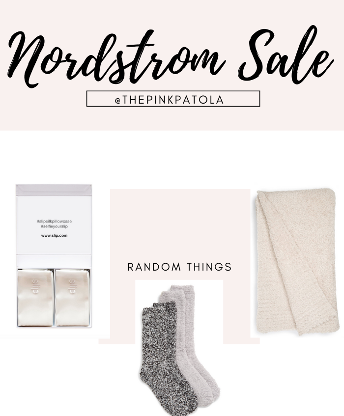 The Pink Patola, Top US Blog, Nordstrom Sale Picks featuring Barefoot Dreams and Slip pillow cases | Nsale2020 | N Sale 2020