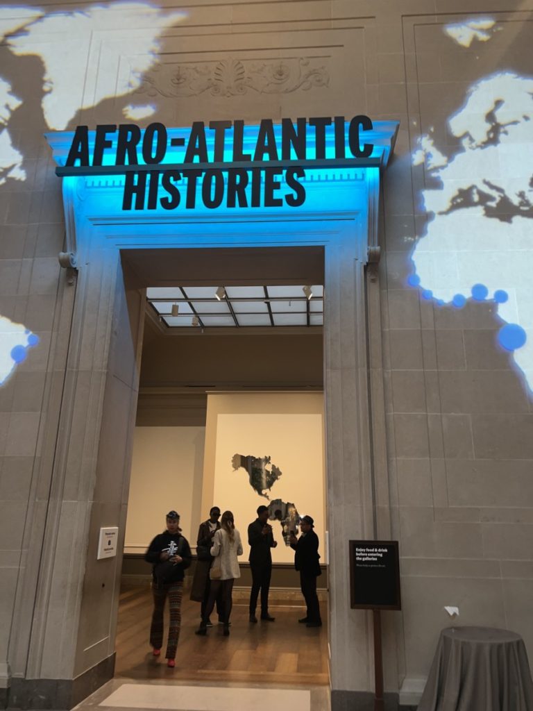 Afro Atlantic histories exhibit at the National Gallery of Art now open until July 17th. 
